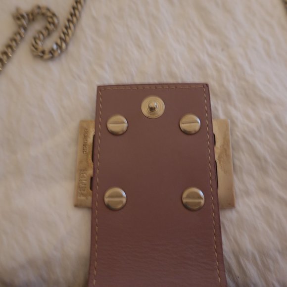 (EUC) Fendi Flap Long Wallet/or Crossbody/WOC (Lilac) - Picture 6 of 16